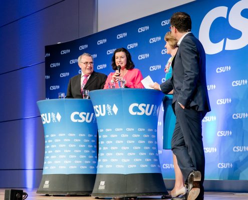 CSU, Wahlkampf, Bundestagswahl 2017, Karl-Theodor zu Guttenberg, Schweinfurt, Konferenzzentrum Maininsel