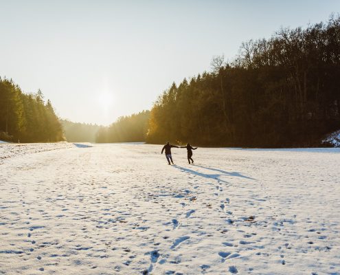Engagement Shooting im Winter, maizucker, Hochzeitsfotografin Daggi Binder, Heiraten 2017