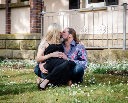 Babybauchshooting im Vintage Style, Schwangerschaftsshooting, Daggi Binder, maizucker