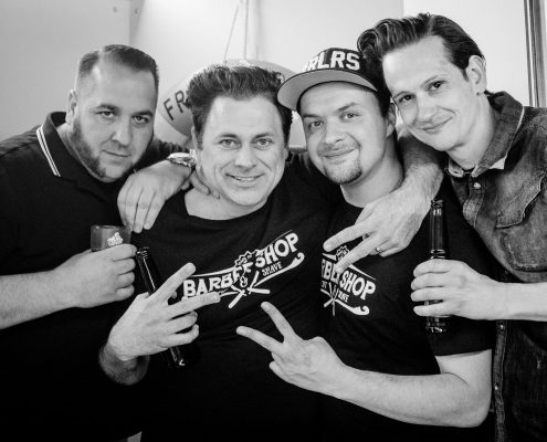 Event - Partyboot mit Barbershop Maas und Surf In, Eventfotografin Daggi Binder, maizucker