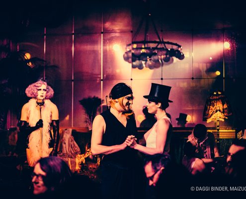 Kabarett der Namenlosen, Ballhaus Berlin, Eventfotograf, Daggi Binder, maizucker, Le Pustra, Berlin 2018, 20er Jahre